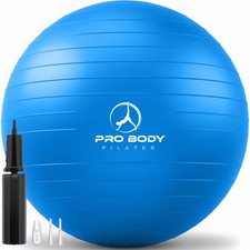 Exercise Ball Multiple Sizes Gym Grade Balance Ball for Fitness, Workout, Pr...