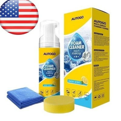 ­150ml Auto Go Foam Cleaner   Deep Cleaning Foam For Car Interior, Kitchen Greas