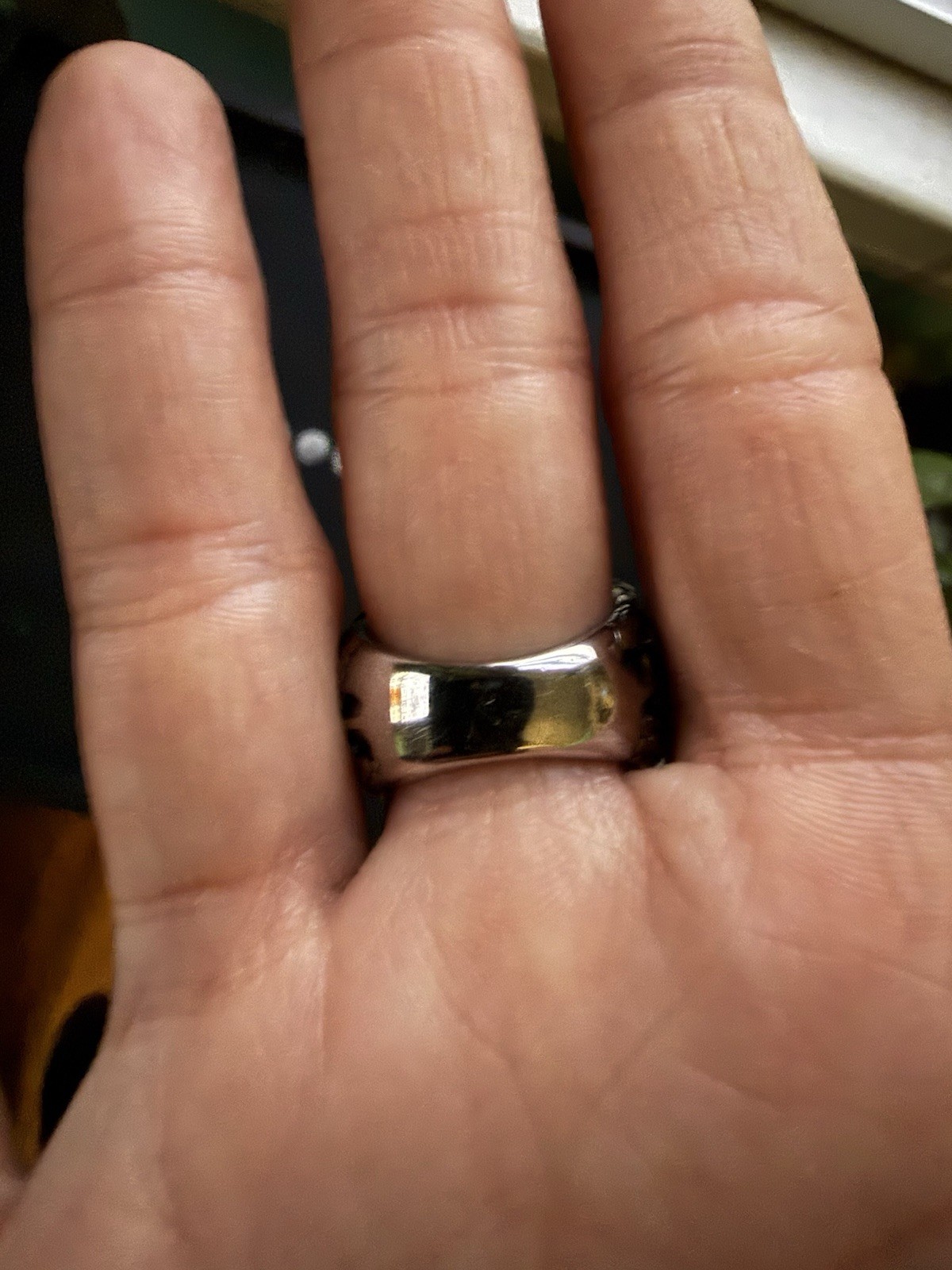 Dragon Claw Obsidian Statement Ring Size 7 Stainl… - image 4