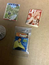 2 Revistas Vintage SURF A Escala 1:12 Para Casa De Muñecas – ¡hechas A Mano!