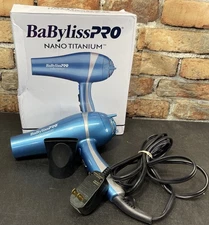 BaBylissPRO Nano Titanium Hair Dryer Model: BNT5548 125V 2000W / READ