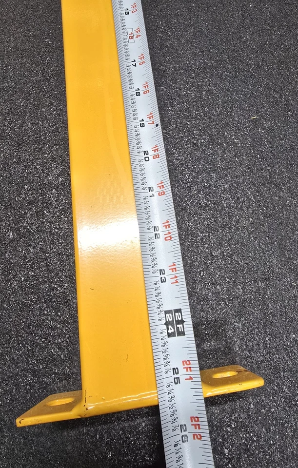 Par de travesaños Powertec Squat Power Rack - amarillo Foto 2 de 4