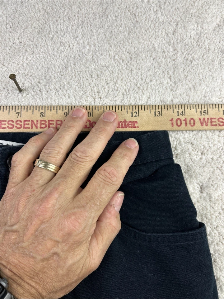 Pantalones elásticos extensibles tribales entrepierna negra 26x29 Foto 3 de 4