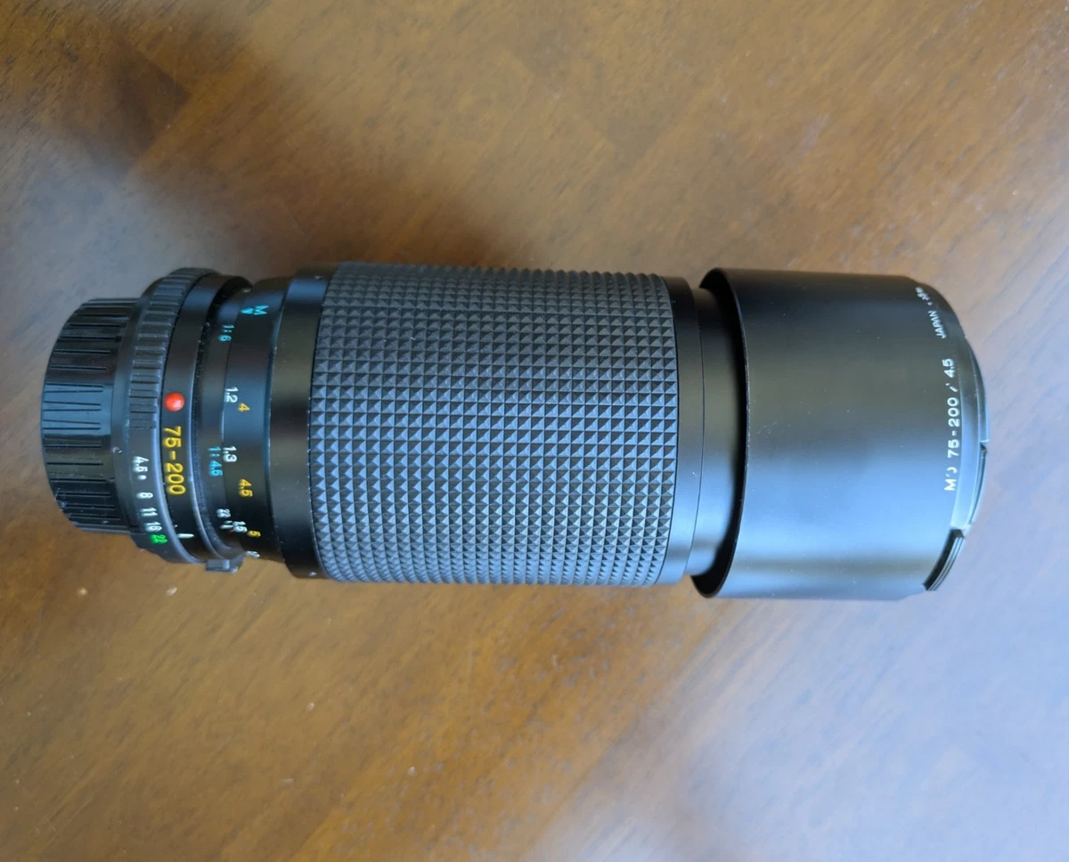 Minolta Zoom 75-200mm Focal Camera Lenses for sale | eBay