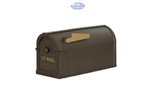 Postal Pro Hampton Plastic Mailbox - Bronze