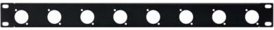 MONACOR RCP-8732U 1HE-Blende mit Bohrung