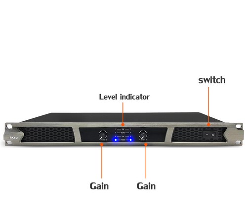 Professional 2 Channels 1200W*2 High Power Digital Echo Mixer Power Amplifier - Picture 6 of 6