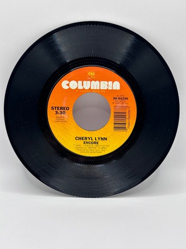 CHERYL LYNN "FREE" "ENCORE" 45 LP NO SLEEVE - 第 1/2 張圖片