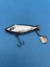 Vintage USA Made Smithwick Water Gator Silver Blue Red Fishing