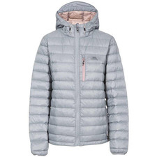 Trespass Womens Down Jacket Hooded Casual Coat Arabel
