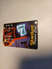 Stardust Casino Slot Card Vintage Las Vegas