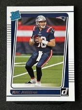 2021 Panini Donruss Football Mac Jones Rated Rookie #255 Patriots