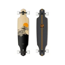 VOLADOR Freeride Longboard Cruiser | Maple Wood Deck| Drop Through longboard ...