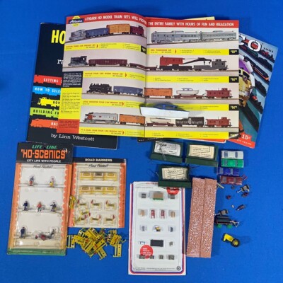 HO SCALE MODEL RAILROAD TRAIN LAYOUT SCENERY SIGNS - TYCO PENN LINE ATHEARN BOAT