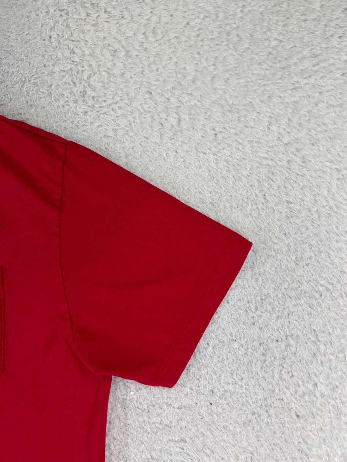 Polo Ralph Lauren camicia uomo grande rosso pony girocollo manica corta cotone