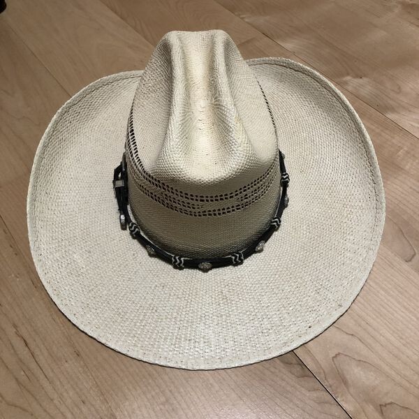 Bangora Ranger straw cowboy hat size 6 1/4 Gem