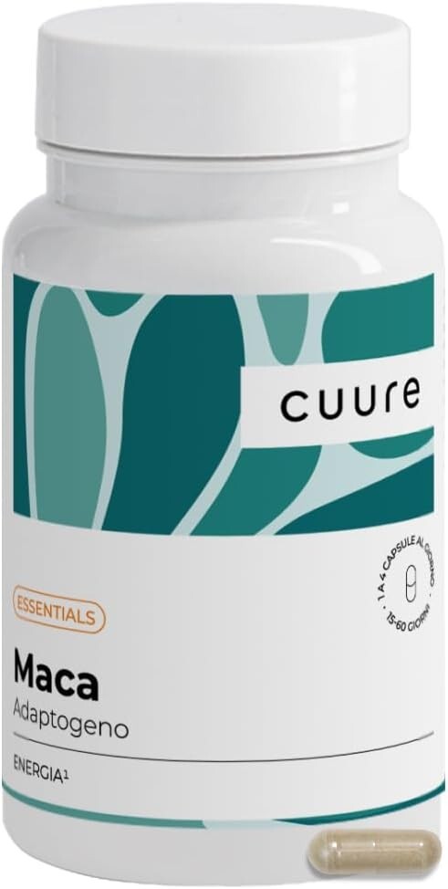 Maca Peruviana Gialla  Radice Peruviana Naturale Per Uomo e Donna 60 capsule