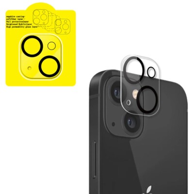 For iPhone 13 Mini Camera Lens Cover Protector Full Cover Clear