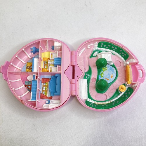 Vintage Polly Pocket 1989 Country Cottage by Bluebird Compact Only (No Figures) - Picture 5 of 14