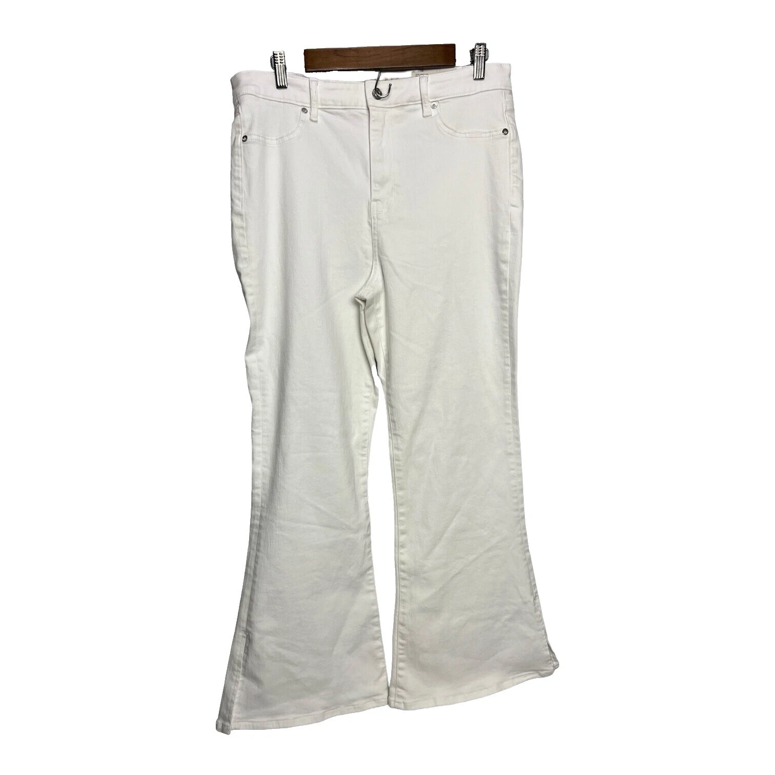 Pantalones American Eagle Outfitters Algodón Blanco para Mujeres