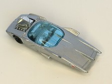 Hot Wheels Fast Fuse Silver Toy Car Blue Tinted Windows 2003 Slender