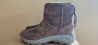 NEW MERRELL WINTER PULL ON Suede Boot J004557 Earth Brown  display picture 1