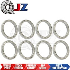 Qty.8 6809-ZZ Deep Groove Radial Ball Bearing 45mm Bore x 58mm OD x 7mm W