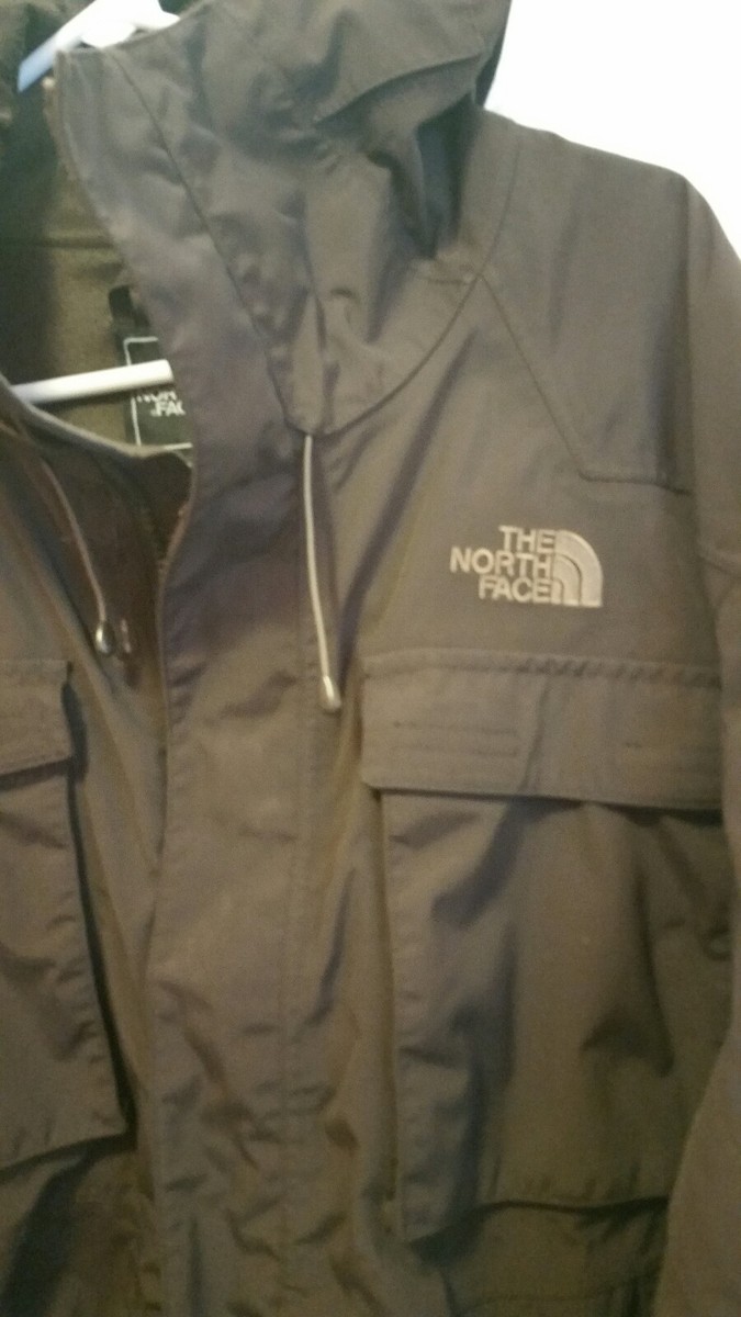 NORTH FACE Snow Sports Hyvent Brown Men's Sz L Jacket Coat w