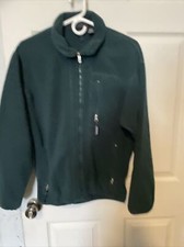 Vintage PATAGONIA Synchilla Green Full Zip Fleece Jacket 90s Made In USA Size S