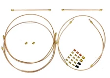 3/16" Copper Nickel w/ Preflared ends & Standard Fittings 3 Lengths