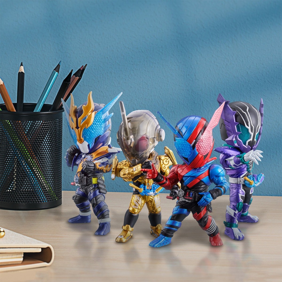 特撮 Kamen Rider Build Figure Set SD Kamen Rider ZX Figure from