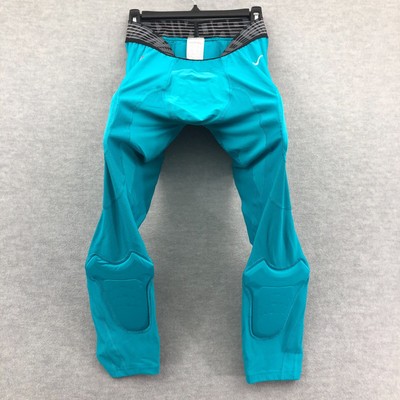 Nike Pro Hyper Strong Player Issued Compression Padded Pants XXL Aqua