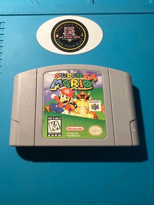 Nintendo 64 (N64) Game Super Mario 64 (Game Cartridge Only
