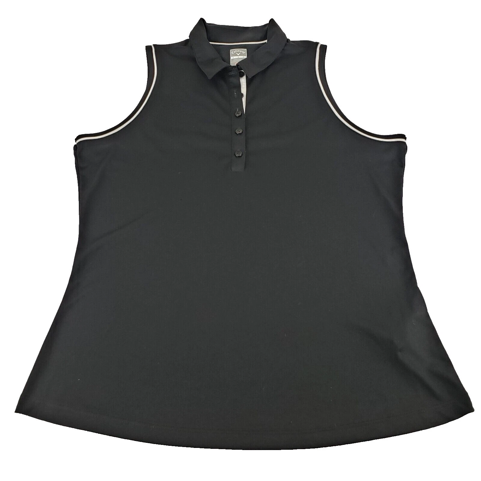 Camisetas Callaway Negro Activewear para De mujer