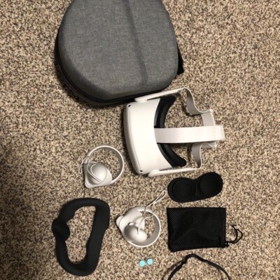 Meta Oculus Quest 2 128GB Virtual Reality Headset - White (OCQ128B)