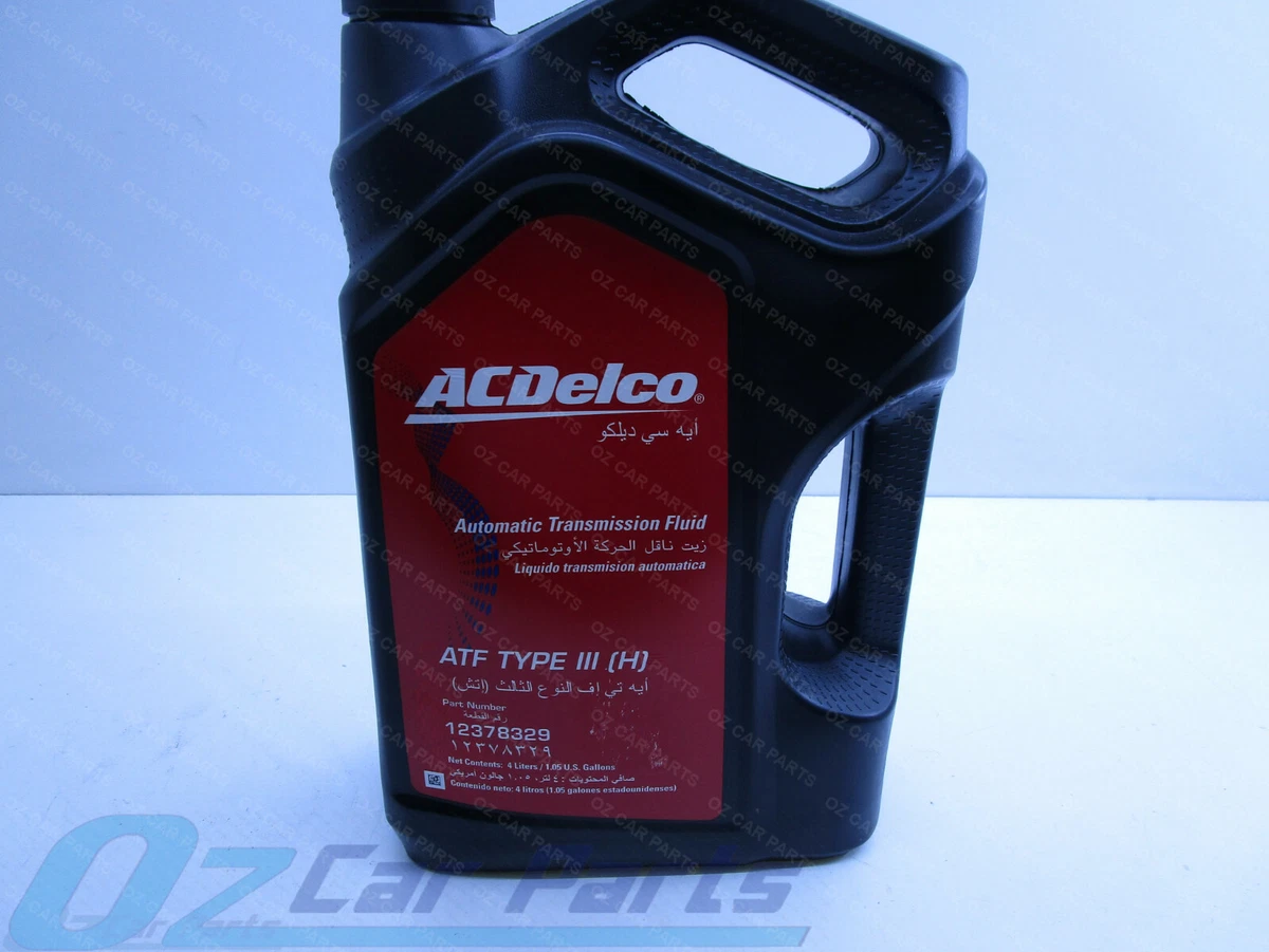 AUTOMATIC TRANSMISSION FLUID OIL FOR HOLDEN COMMODORE VT VX VY VZ