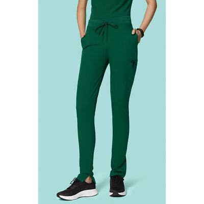 Mandala Women's Hunter Green  Slim Pants - Size XS