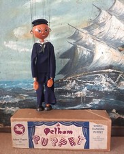 PELHAM PUPPET Vintage Early SAILOR LS original box VGC All ready to play!