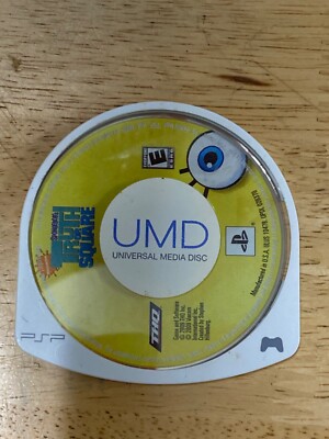 SpongeBob's Truth or Square - Sony PSP, 2009 - Game Only *NOT TESTED *AS IS
