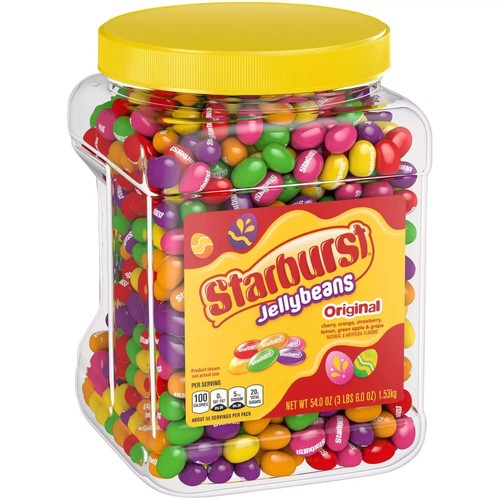 Starburst Jelly Beans Original Fruchtgeschmack Speisekammer - Größe 54 Unze - Bild 1 von 4