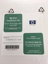 HP Indigo Thick Impression Film for the HP Indigo Press Series 1000, s2000