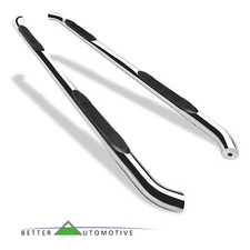 3" S/S Side Steps for 2007-2021 Toyota Tundra Double Cab Nerf Bars Running Board