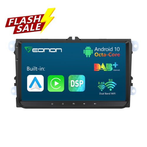Eonon Q53SE Android Car Stereo Radio GPS Sat Nav For VW Golf Polo Passat Jetta - Afbeelding 1 van 23