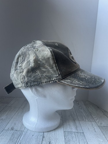 REALTREE CAMO TAN ANTLERS OUTDOOR CAP HUNTING ADJUSTABLE HAT - Picture 5 of 8