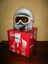 CASCO DA SCI BAMBINA REGOLABILE CON MASCHERA USATO