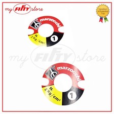 Coppia 2x adesivi stickers ammortizzatori Marzocchi AG STRADA HONDA AD01