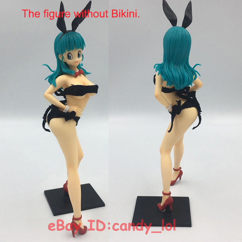 1/6 Anime Dragon Ball Z Bulma Bunny Girl Figure GK Model Sexy Gift  Collection