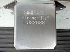 Simpson Strong Tie 2x6 Stainless Steel (LUS26SS) Joist Hanger