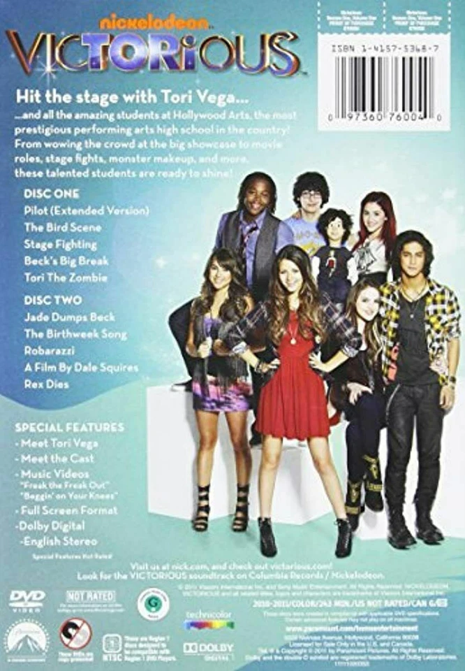 Victorious TV Series The Complete Season 1+2 DVD Sets NEW Vol.One Two Volume - Image 3 of 4