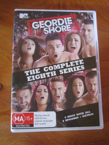 DVD GEORDIE SHORE THE COMPLETE EIGHTH SERIES  ** GREAT ** MUST SEE *